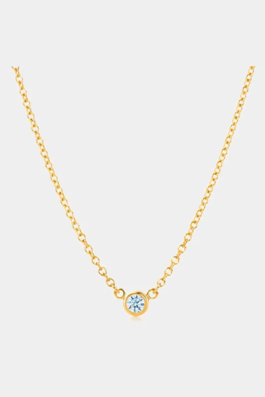Solitaire Diamond Necklace sold by Lord & Taylor