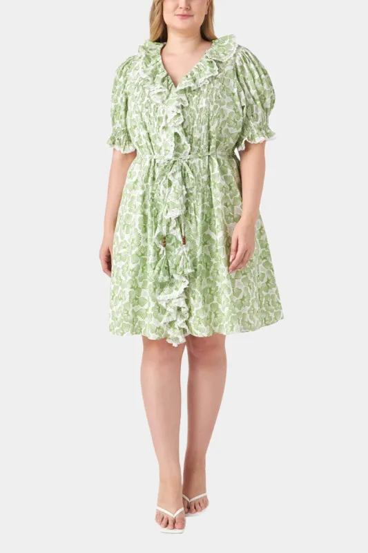 Ruffle Pintuck Dress sold by Lord & Taylor