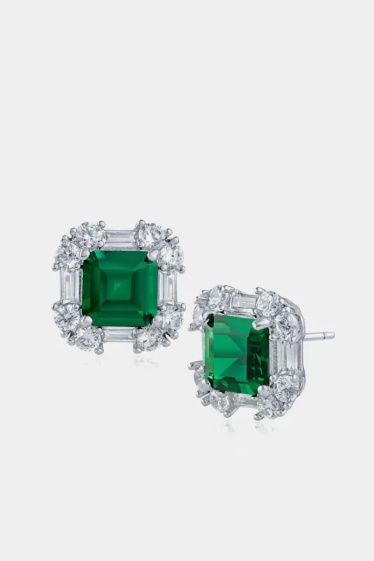 Cz Glam Button Earring sold by Lord & Taylor