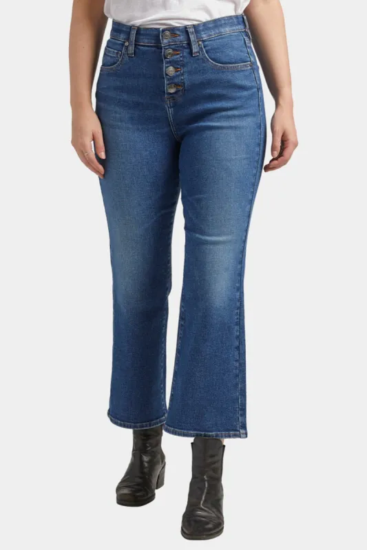 Phoebe High Rise Cropped Bootcut Jeans sold by Lord & Taylor