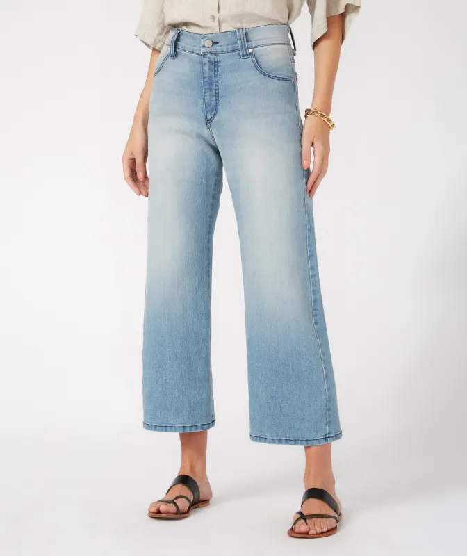 Cropped Wide-Leg Jeans sold by Lord & Taylor