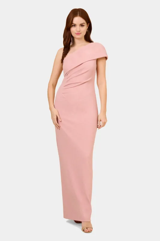 Metallic Knit Draped Gown sold by Lord & Taylor
