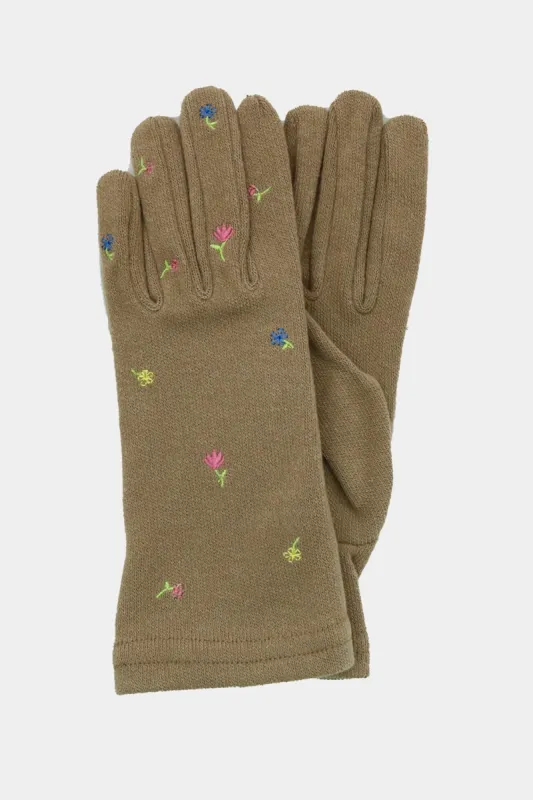 Floral Embroidery Gloves sold by Lord & Taylor
