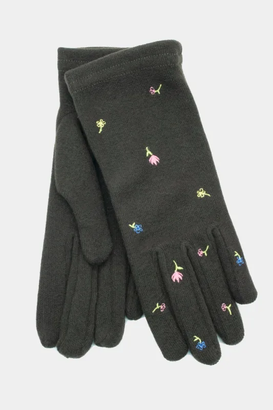 Floral Embroidery Gloves sold by Lord & Taylor