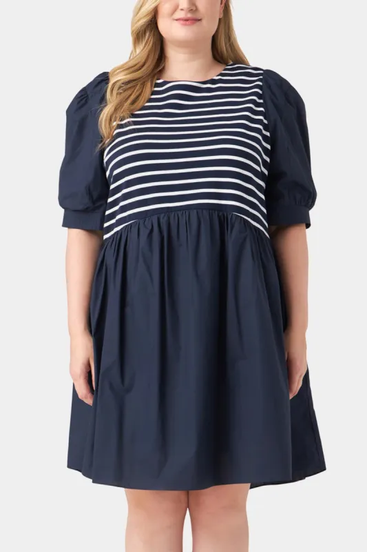 High Low Knit Combo Dress sold by Lord & Taylor