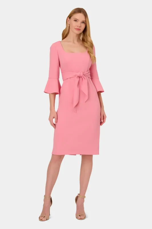 Bell Sleeve Tie Front Dress sold by Lord & Taylor