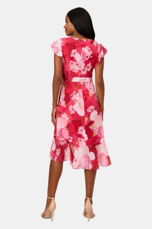 Short Printed Chiffon Dress sold by Lord & Taylor