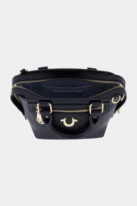 Zip top satchel sold by Lord & Taylor