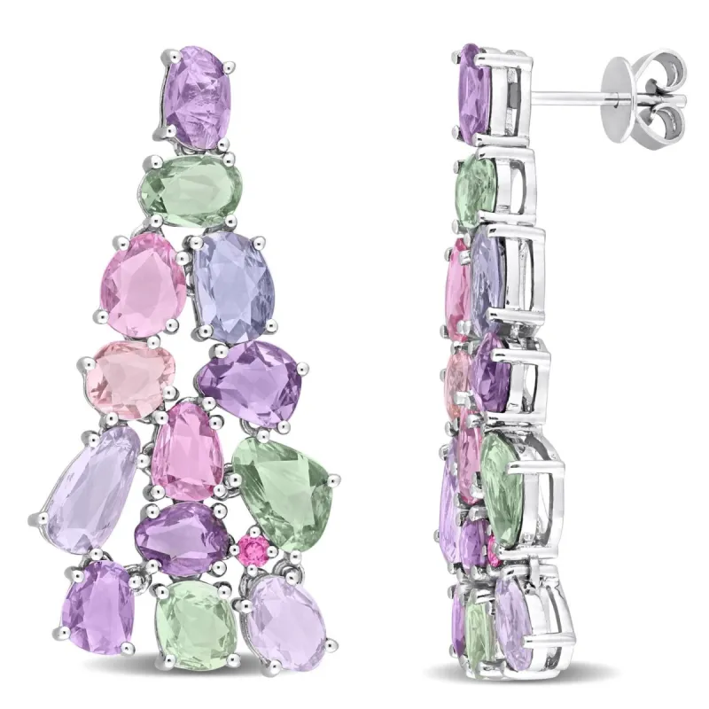 Multi-Color Sapphire  Earrings sold by Lord & Taylor