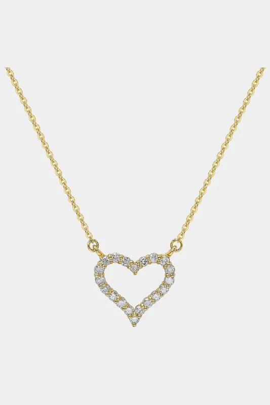 Diamond Heart Pendant sold by Lord & Taylor