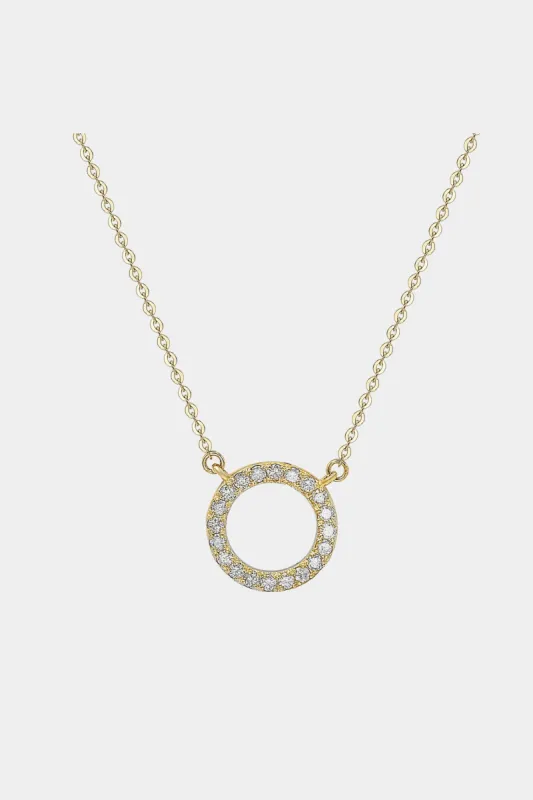 Diamond Circle Pendant sold by Lord & Taylor