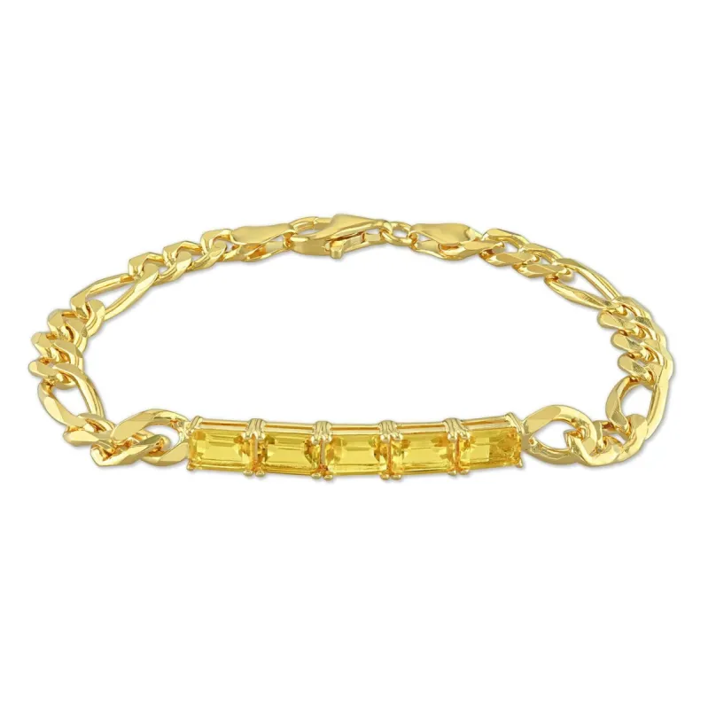 Citrine Birthstone Link Bracelet sold by Lord & Taylor