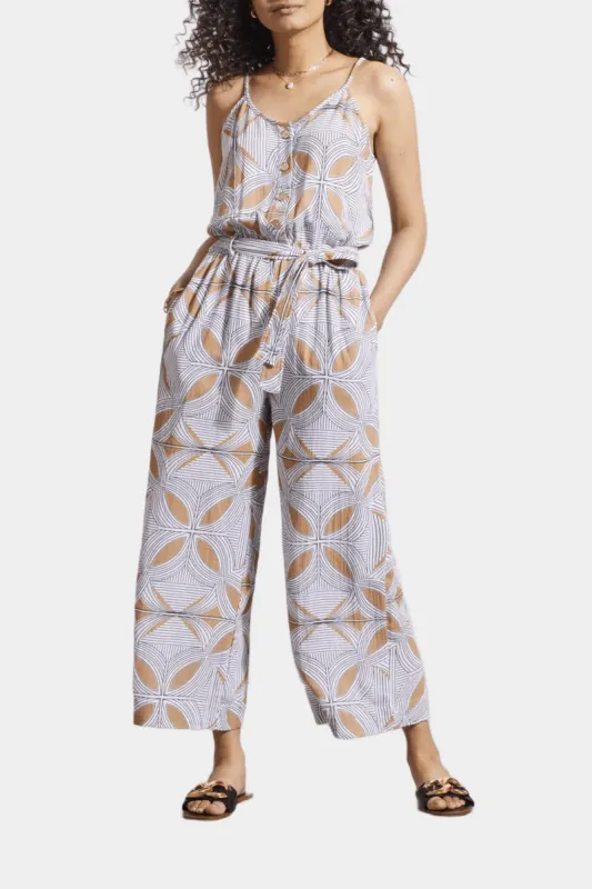 Tie Waist Button Front Jumpsuit sold by Lord & Taylor