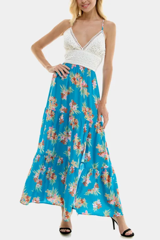 Spaghetti Strap Long Dress sold by Lord & Taylor