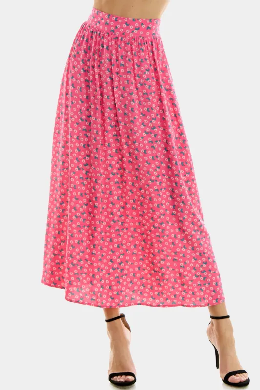Long Skirt with Back Smocked Waist & Short Lining sold by Lord & Taylor
