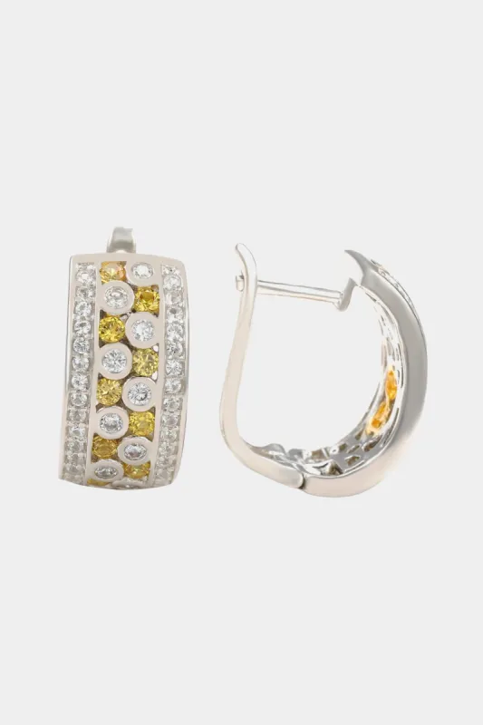 Sapphire & Diamond Accent Earrings sold by Lord & Taylor