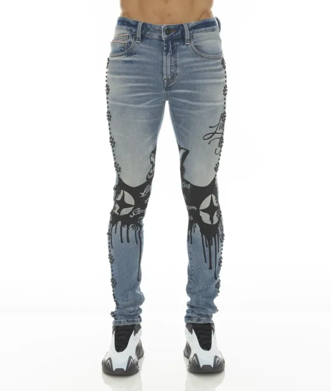Punk Super Skinny Jeans sold by Lord & Taylor