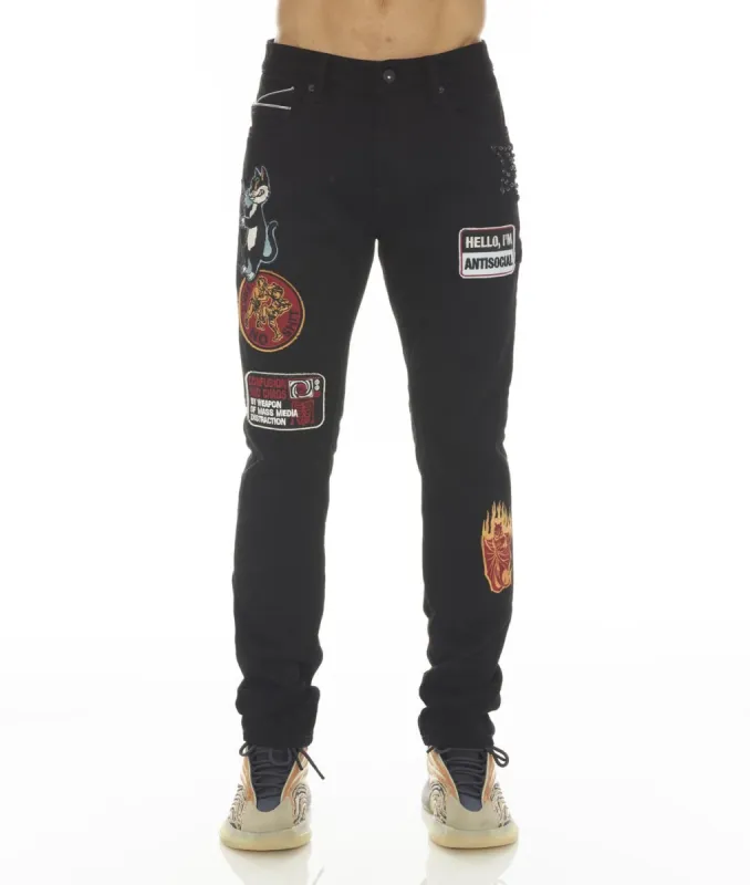 Punk Moto Stretch Jeans sold by Lord & Taylor