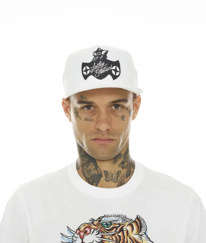 Lucky Bastard Bat Logo Hat sold by Lord & Taylor