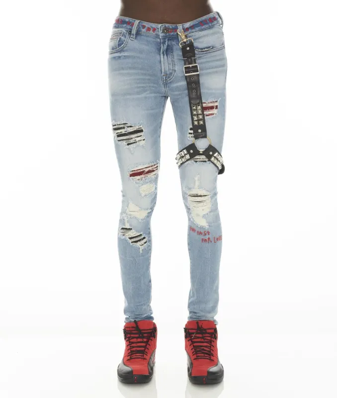 Punk Super Skinny Stretch Jeans sold by Lord & Taylor