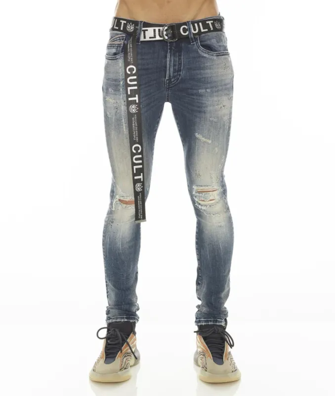 Punk Super Skinny Stretch Jeans sold by Lord & Taylor
