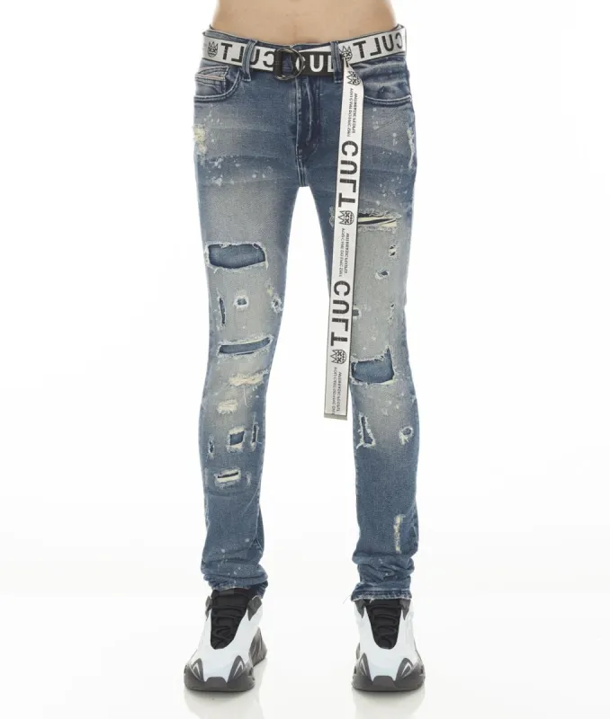 Punk Super Skinny Jeans sold by Lord & Taylor