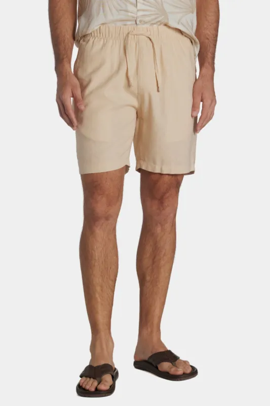 Air Linen Pull-On Shorts sold by Lord & Taylor