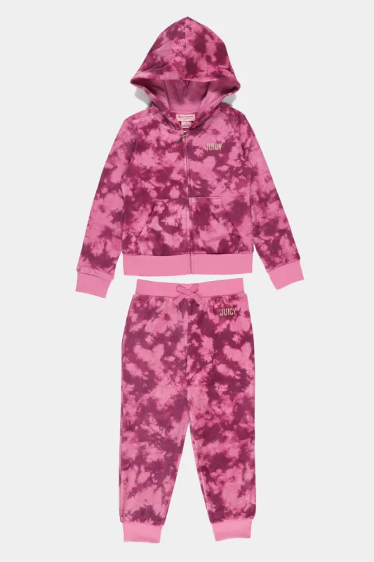 Girls Velour Jacket & Joggers 2-Piece Set sold by Lord & Taylor