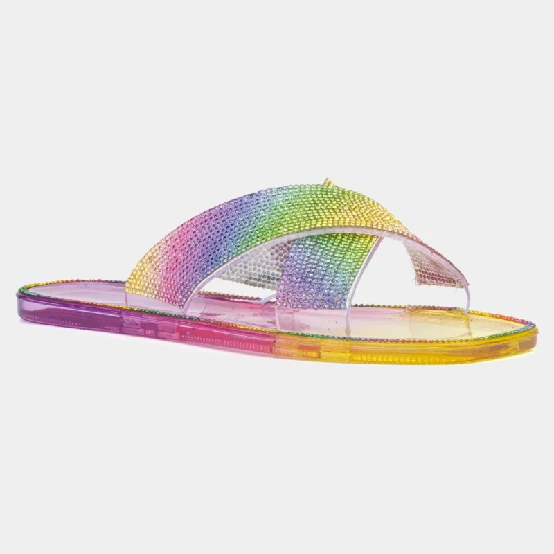 Cubic Zirconia and Created White Sapphire Tennis Bracelet sold by Lord & Taylor