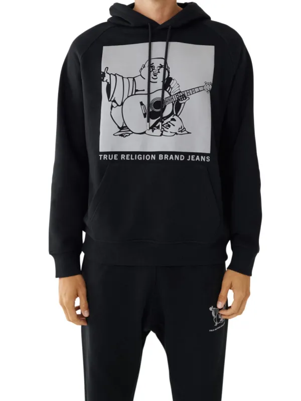 Relaxed Raglan Hoodie sold by Lord & Taylor