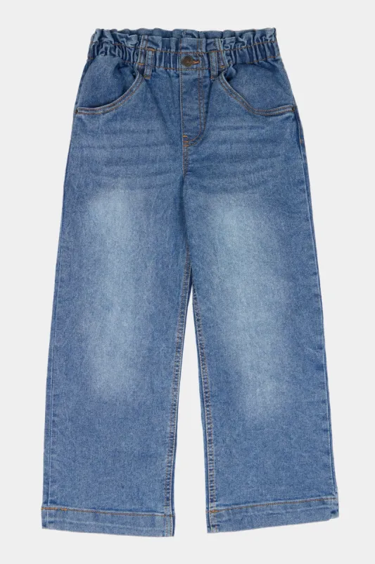 Girls Wide Leg Pull-On Jeans sold by Lord & Taylor