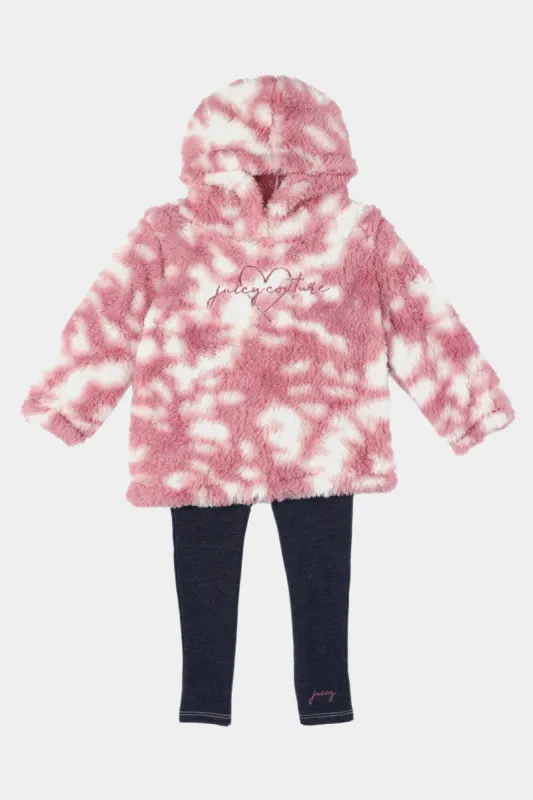 Girls Fur Top & Leggings 2-Piece Set sold by Lord & Taylor