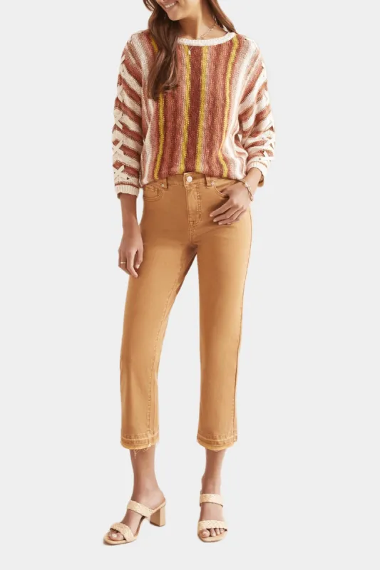 Sophia Micro Flare Crop Jeans sold by Lord & Taylor