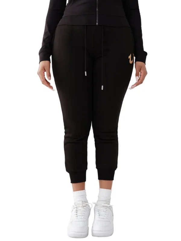 Flocked Mid Rise Jogger sold by Lord & Taylor