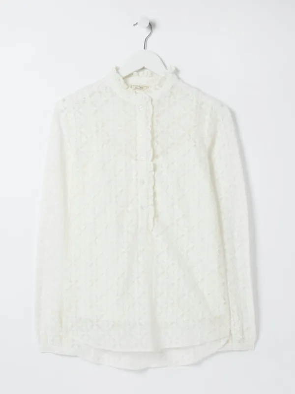 Lara Lace Popover sold by Lord & Taylor