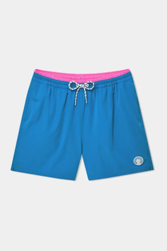 The Hermosas Classic Swim Trunks sold by Lord & Taylor