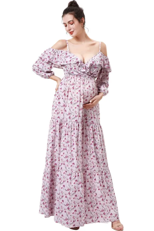 Raina Nursing Maxi Dress sold by Lord & Taylor