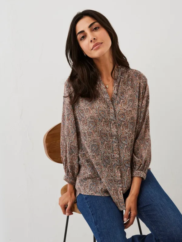 Evelyn Legacy Paisley Blouse sold by Lord & Taylor