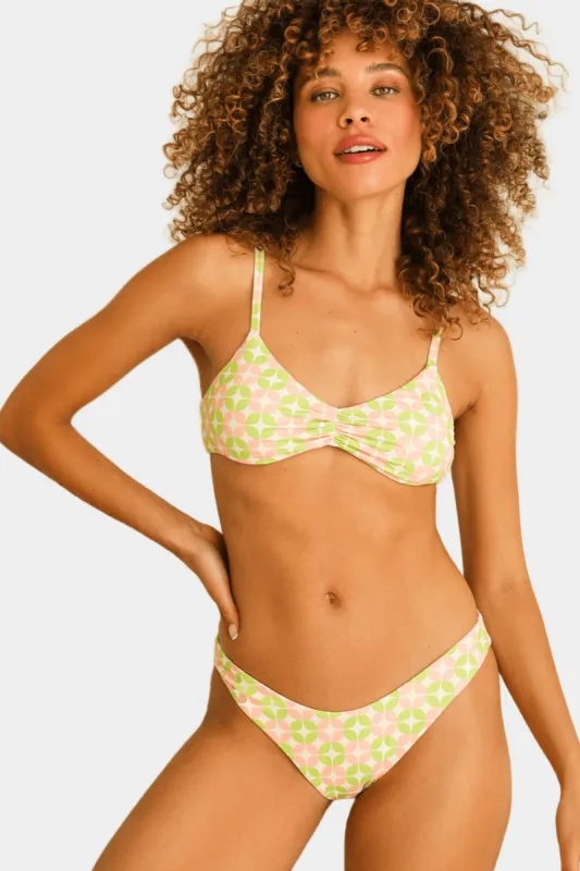 Taylor Cheeky Swim Retro Pop Bikini Bottom sold by Lord & Taylor
