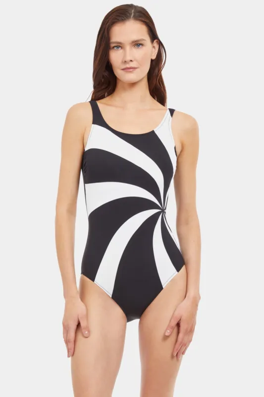 Timeless Mastectomy High Round Neck One Piece sold by Lord & Taylor