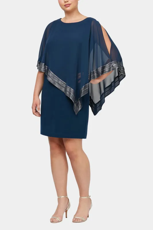 Foil Trim Popover Dress sold by Lord & Taylor