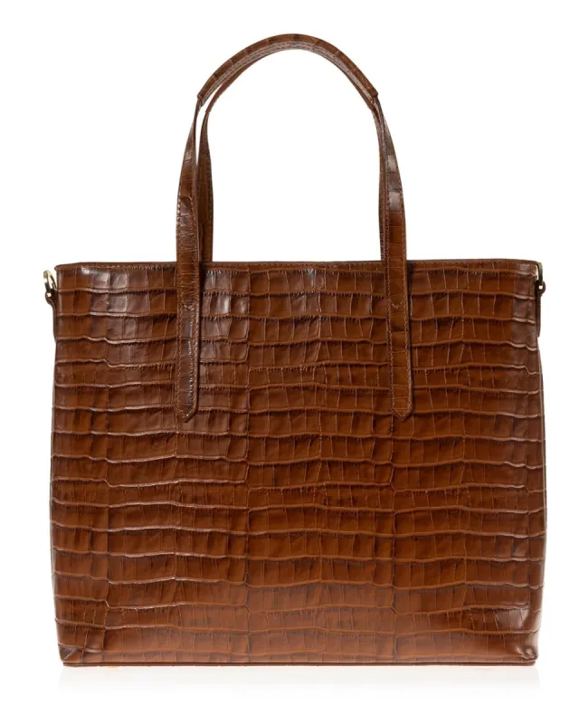 Cabas Embossed Tote sold by Lord & Taylor