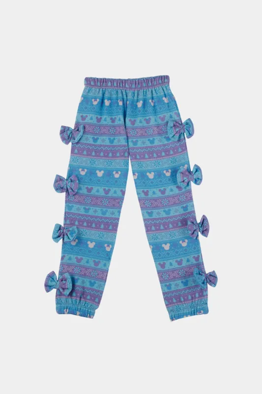 Girls Bliss Knit Bow Detail Easy Joggers sold by Lord & Taylor