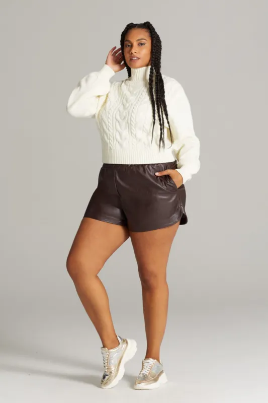Elastic Waist Short sold by Lord & Taylor