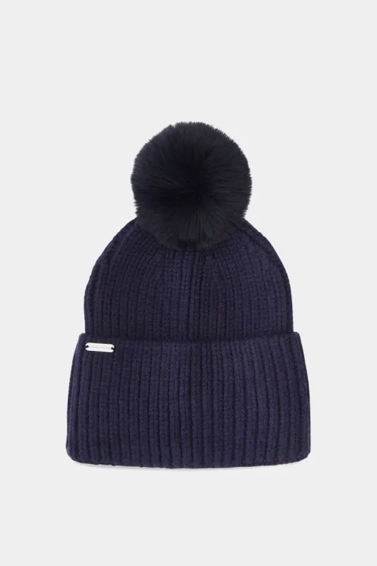 Rib Knit Beanie sold by Lord & Taylor