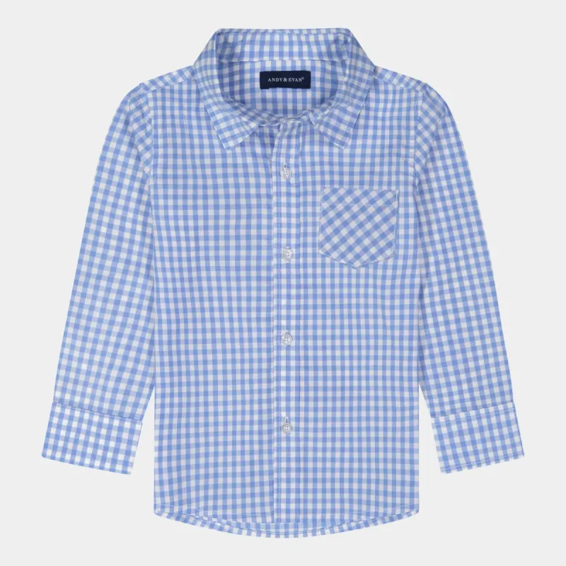 Boys Gingham Button Down Shirt sold by Lord & Taylor