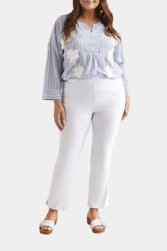 Flatten It Stretch Pull On Ankle Pants sold by Lord & Taylor