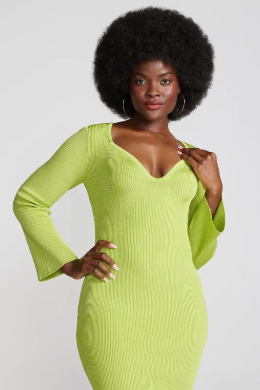 Sweetheart Neckline Midi Sweater Dress sold by Lord & Taylor