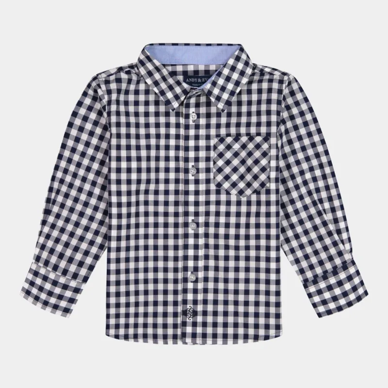 Boys Gingham Button Down Shirt sold by Lord & Taylor