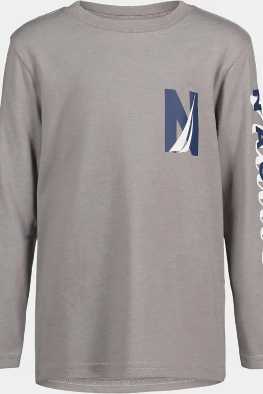 Boys On Script Long Sleeve T-Shirt sold by Lord & Taylor